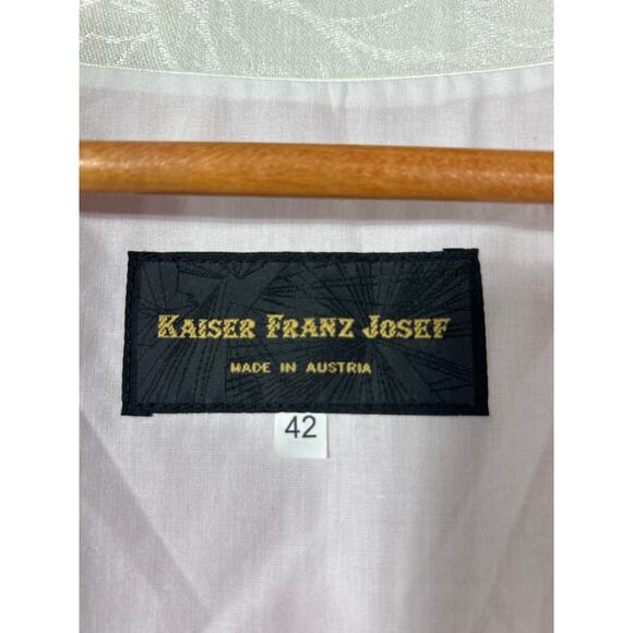 Kaiser Franz Josef Dress 42 Pink Flowers Austria Bavarian Dirndl Oktoberfest - Picture 9 of 14